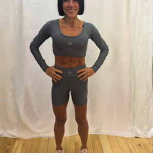 Conjunto Short Basic com Top Manga Longa Poliamida