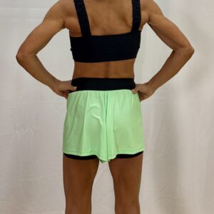 Conjunto labelly corrida verde maçã com verde pixy